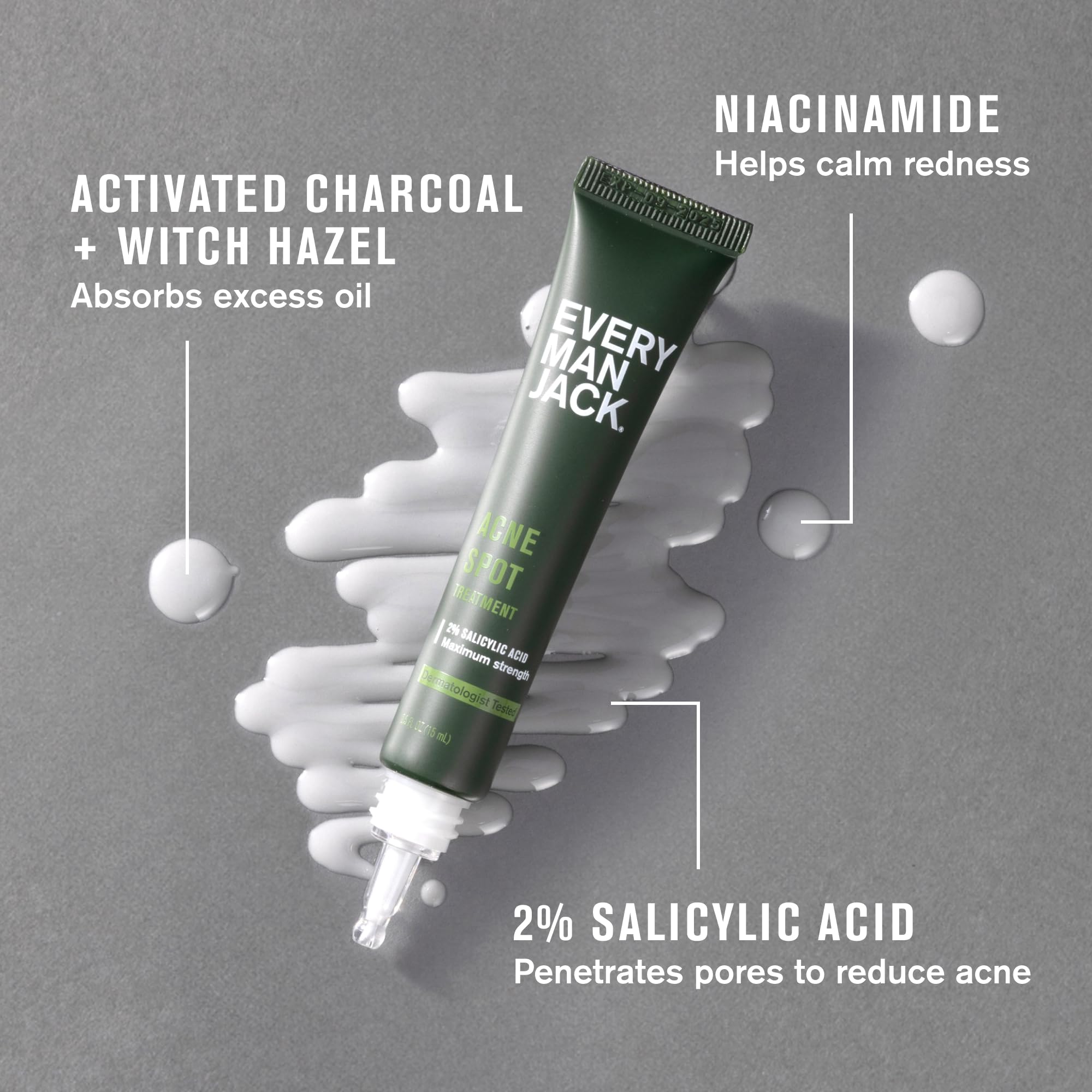 Every Man Jack Daily Post menthol aloe close-up emphasizes cooling after shaving