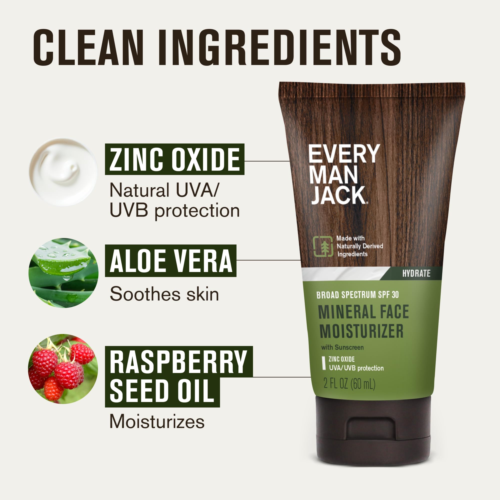 Every Man Jack dermatologist-tested seal for trusted skincare