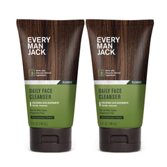 Every Man Jack Hydrating Face Wash bottle showing fragrance-free cleansing for daily hydration.