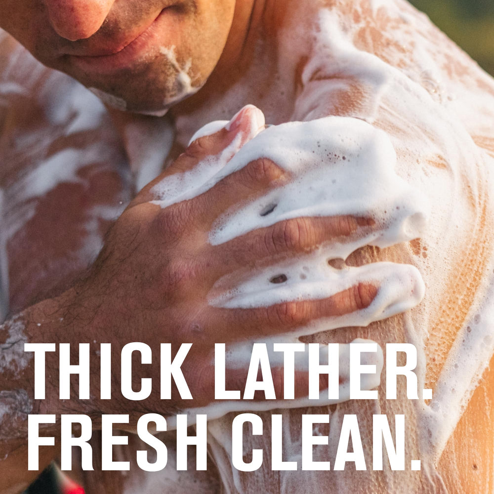 Every Man Jack coconut-derived ingredients graphic emphasizing natural cleansing.