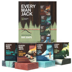 Every Man Jack Northern Lights bar—invigorating winter cleanse for a fresh start.
