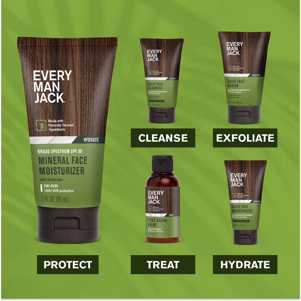 Every Man Jack Raspberry Seed Oil nourishes skin