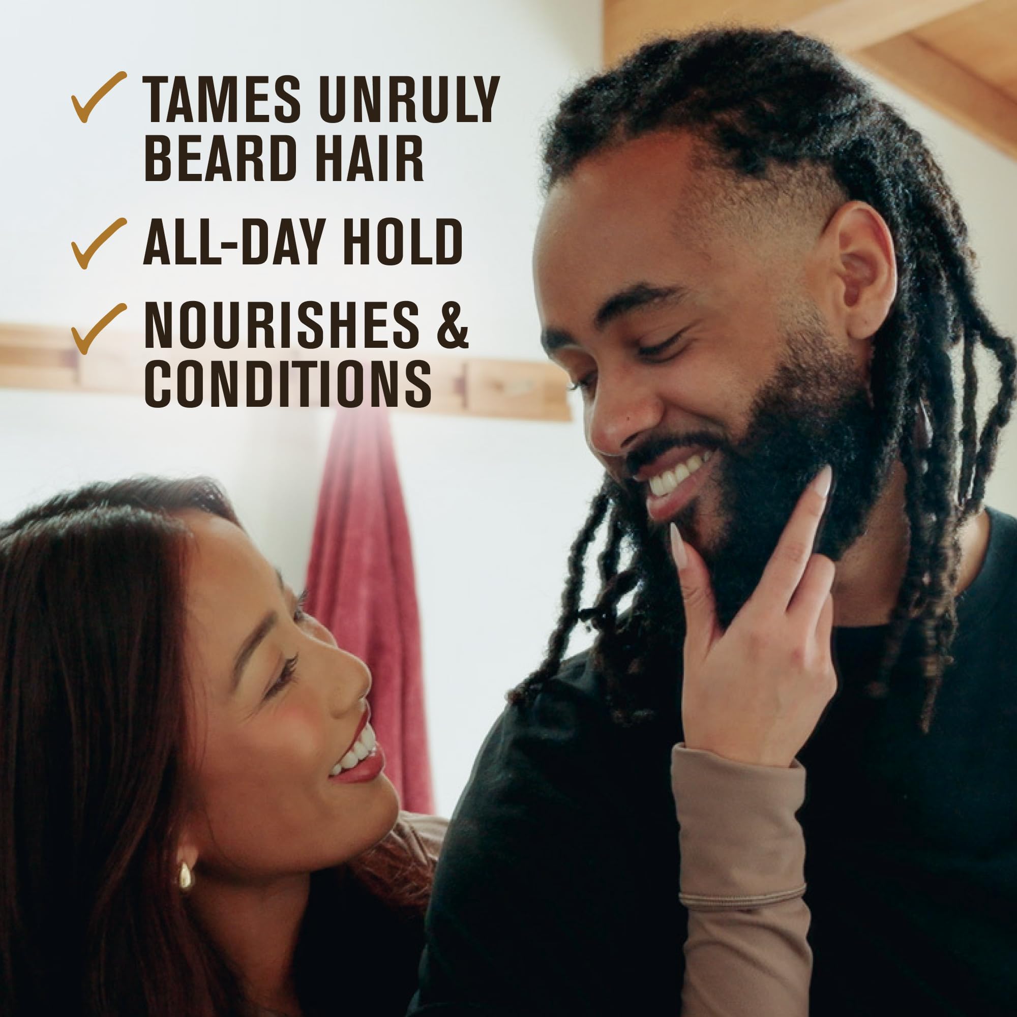 Every Man Jack sandalwood beard balm scent profile evokes fresh-cut lumber with citrus notes.