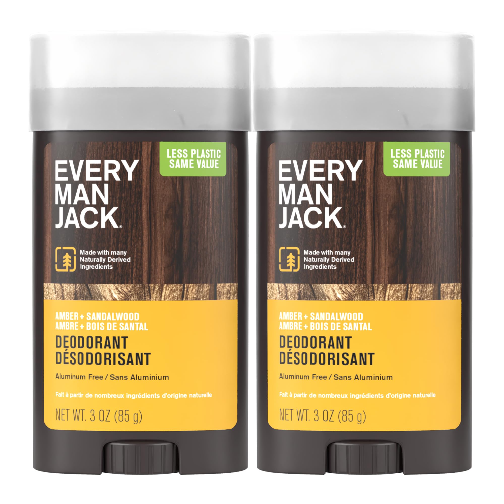 Every Man Jack travel-friendly 3oz size suggests easy carry-on for trips.
