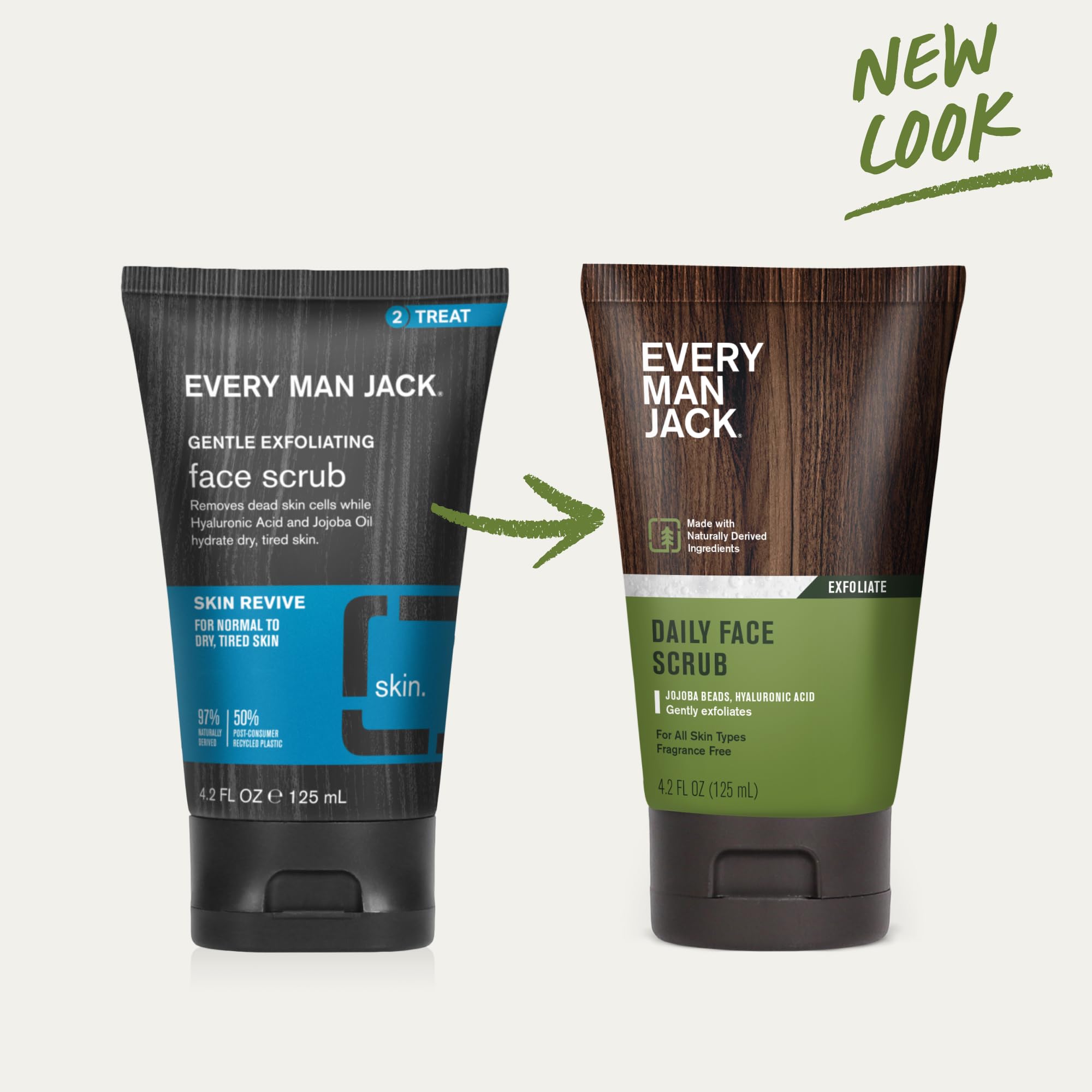 Twin-pack front view shows value and convenience for ongoing grooming care.