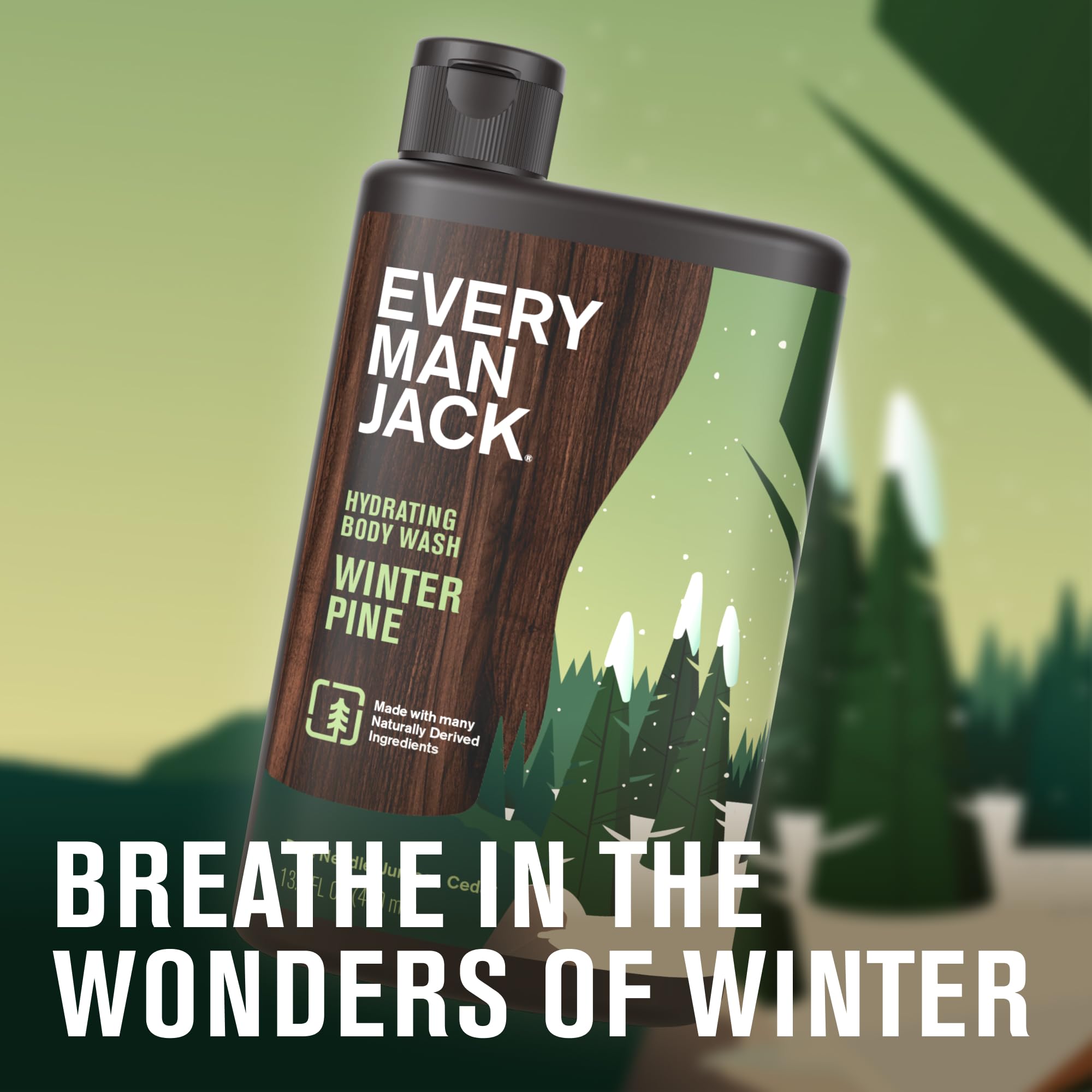 Every Man Jack Winter Pine lather-closeup highlights rich foam.