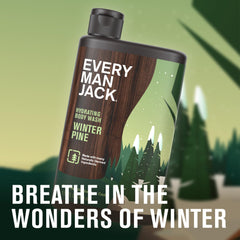 Every Man Jack Winter Pine lather-closeup highlights rich foam.