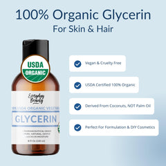 Everyday Beauty 100% Organic Glycerin versatile base for soap making and crafts.