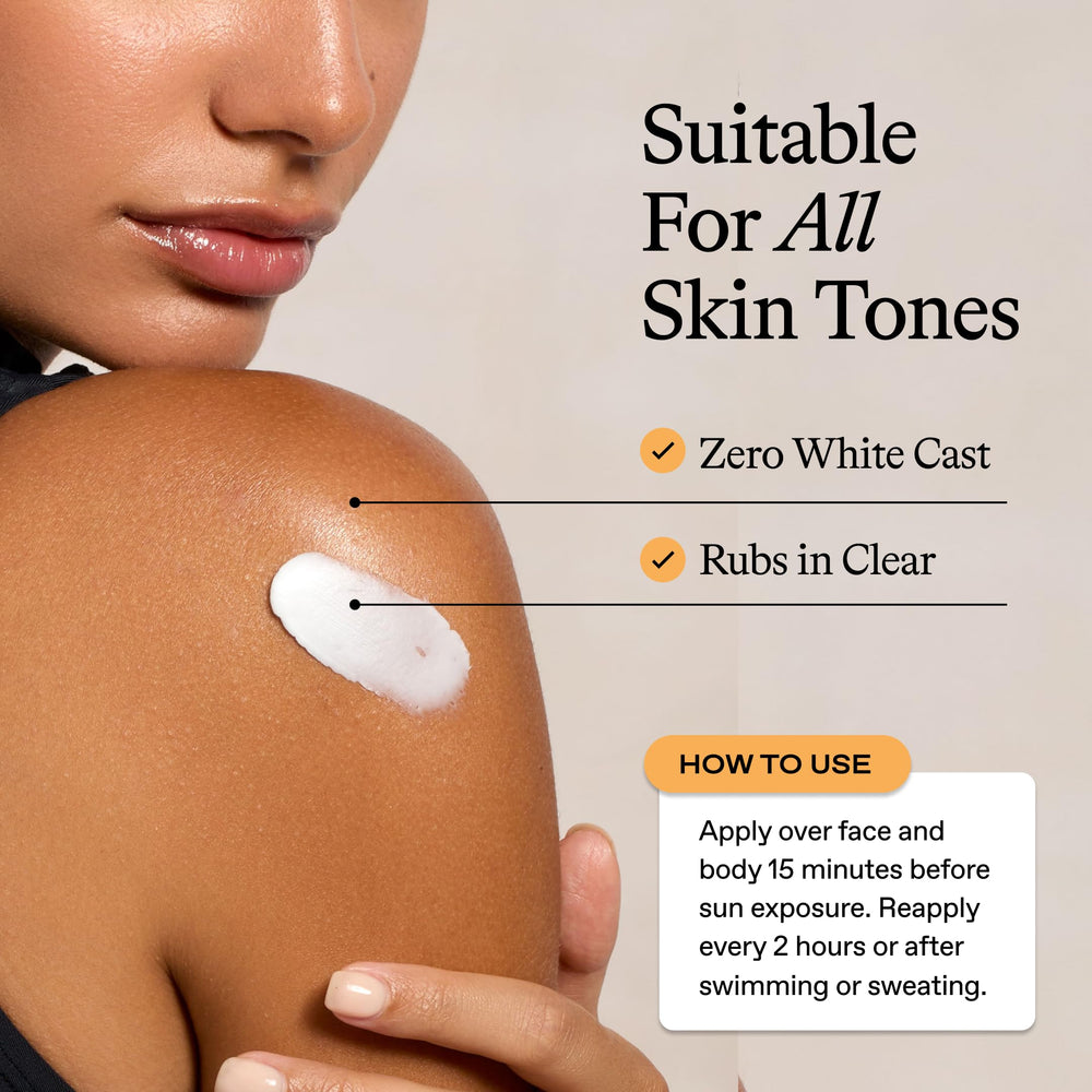 Oh My Bod SPF50 travel-size bottle fits TSA-friendly luggage