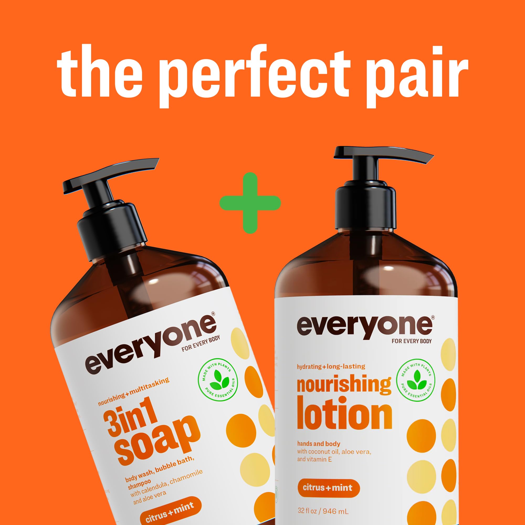 Everyone 3in1 eco-bottle packaging emphasizes recycled materials and sustainable design