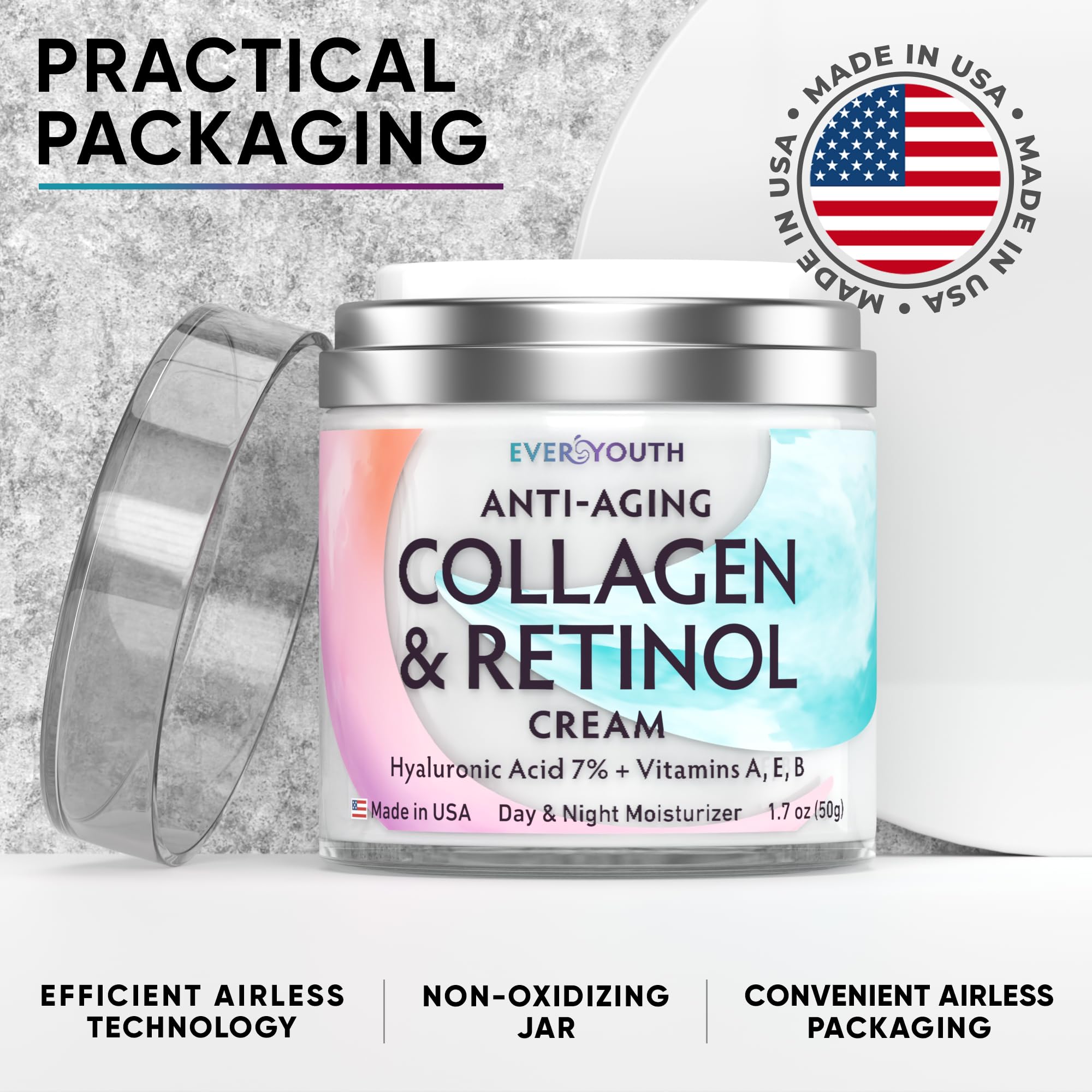Everyouth collagen cream fragrance-free formulation is suitable for sensitive skin users
