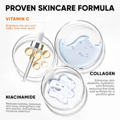 EVERYOUTH serum bottle close-up emphasizing hyaluronic acid for hydration.