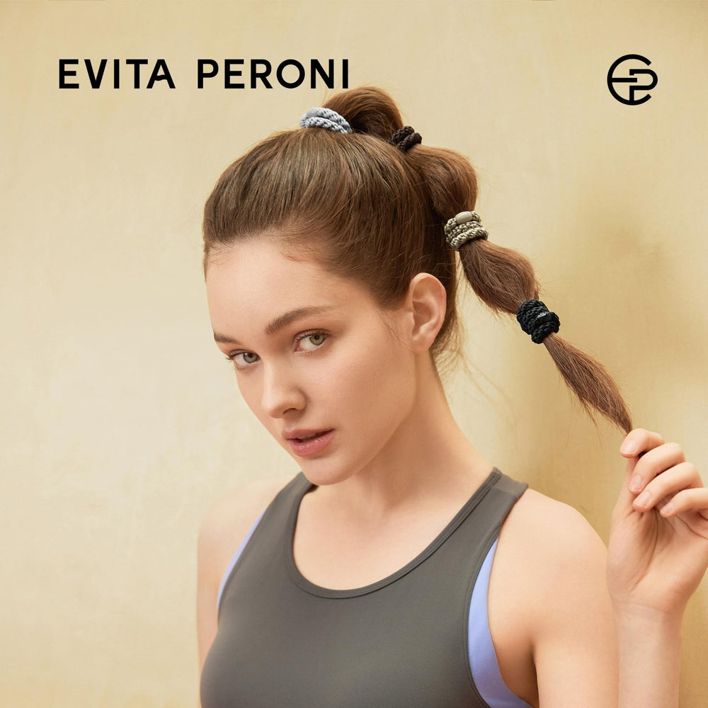 Evita Peroni compact gift-ready set in amber-shadow color family