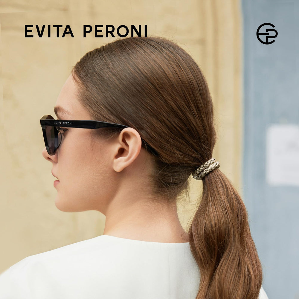 Evita Peroni daily-use hair ties thick-band design for everyday wear