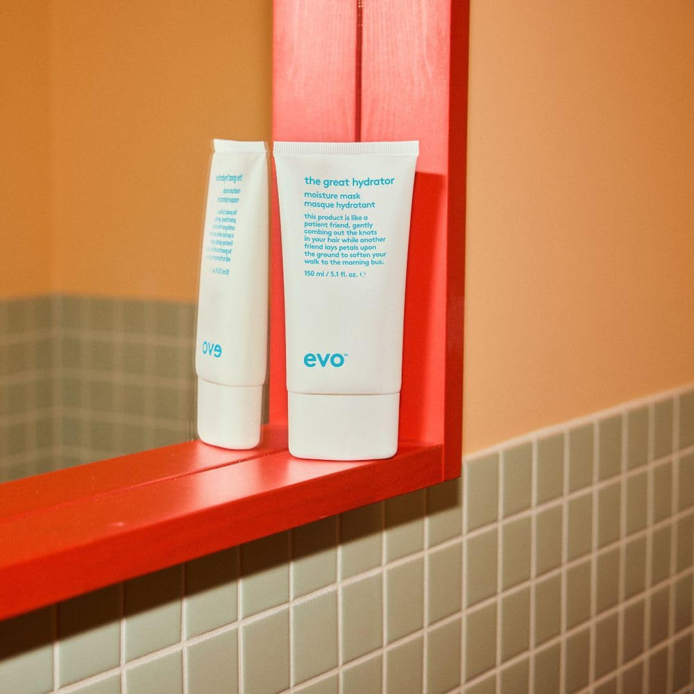 EVO The Great Hydrator Mask for color-treated hair supports gentle moisture and shine