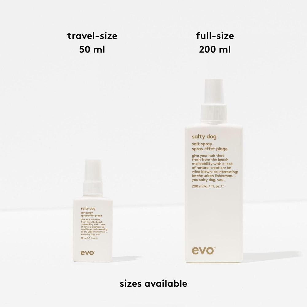 EVO Salty Dog beach-inspired look highlights natural texture with matte finish.