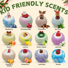 EvolutionUSA bath bombs color release with vibrant visuals and scents.