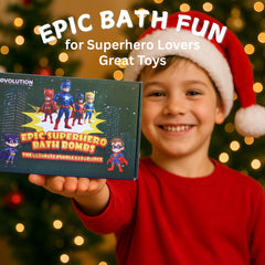 EvolutionUSA Epic bath bombs with toy inside reveal surprise during bath