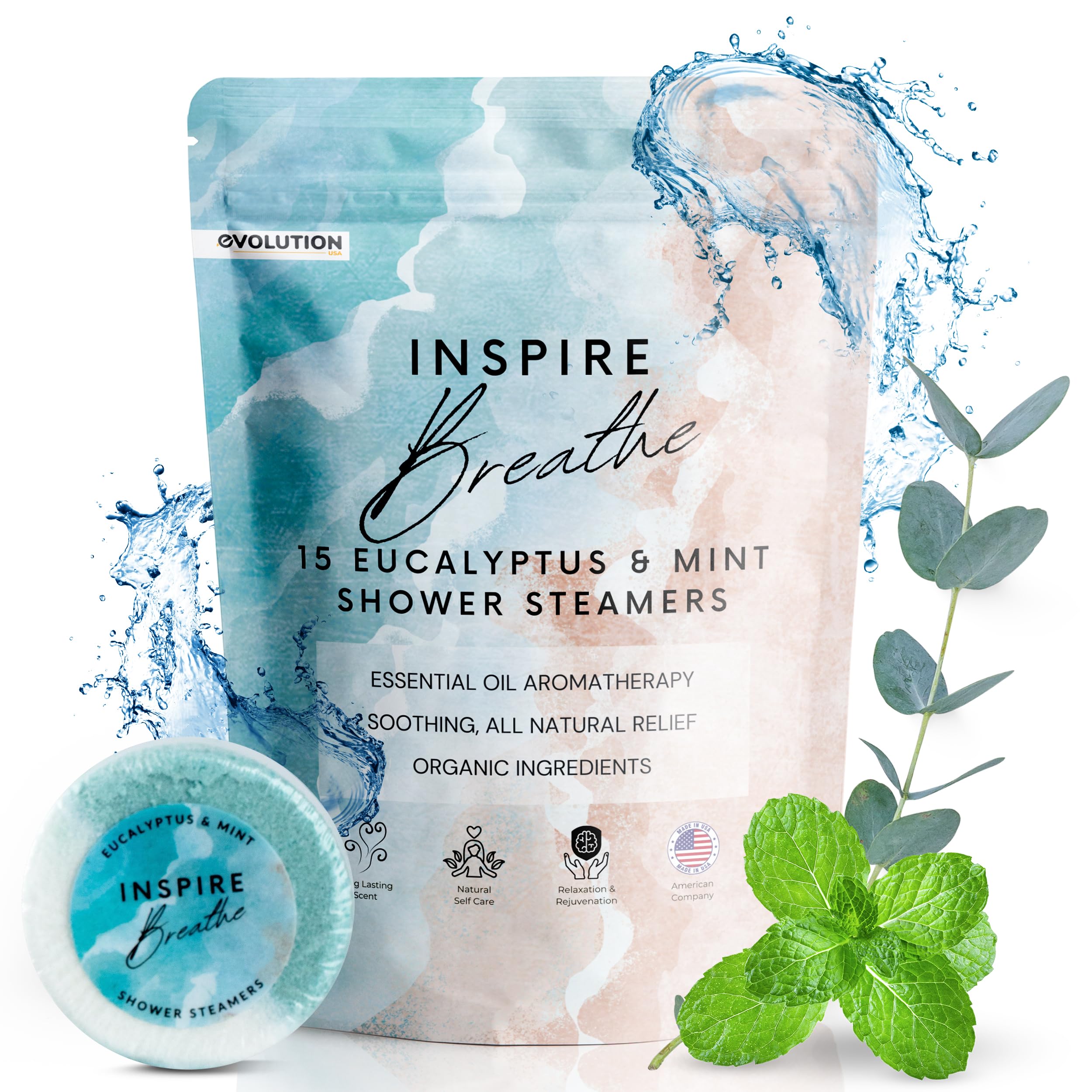 EvolutionUSA Inspire Breathe Steamers used by women, men, and teens for refreshing aroma rituals