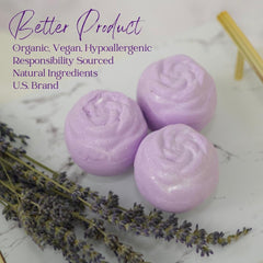 EvolutionUSA Lavender Dreams bath bombs tub scene highlights soothing aroma and relaxing soak