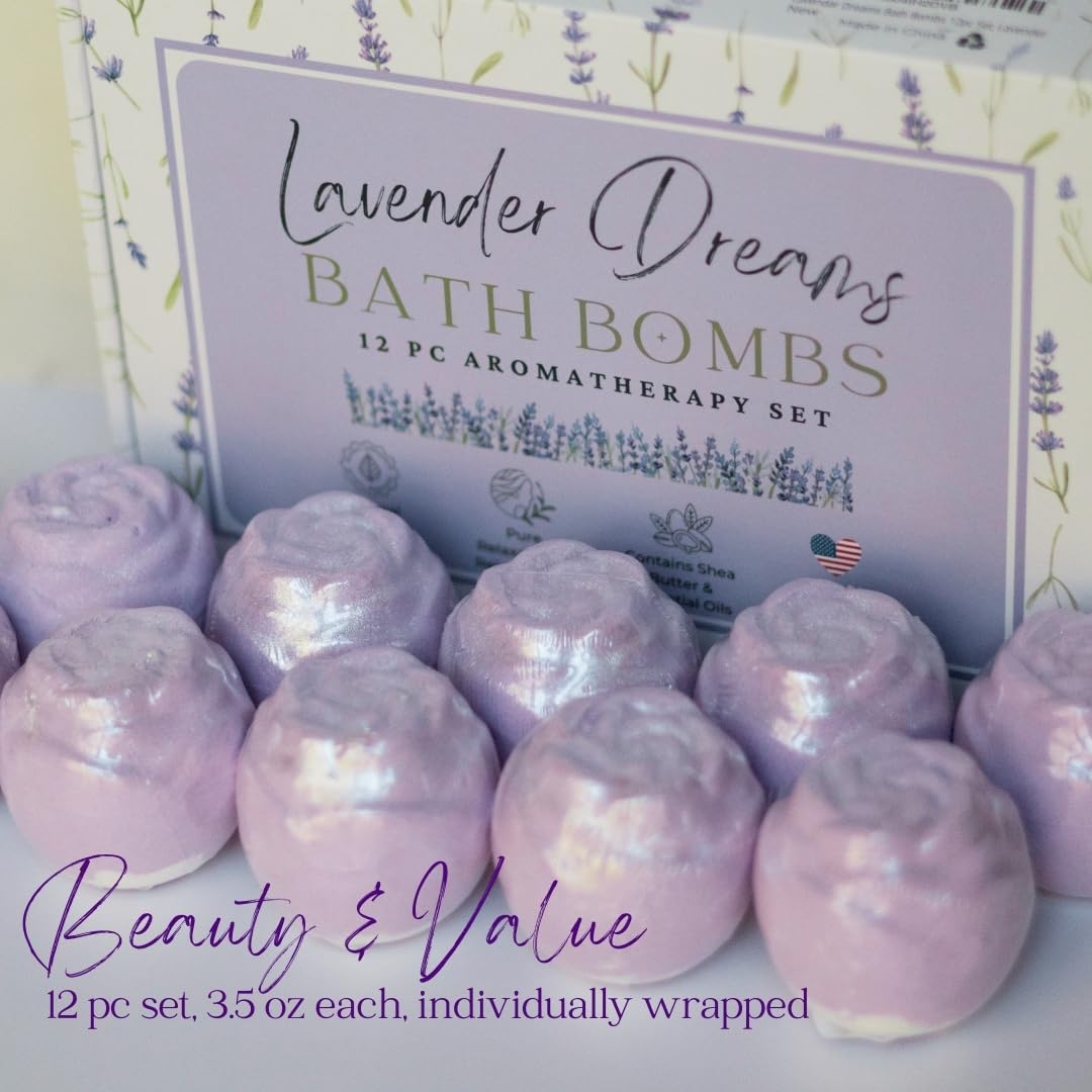 EvolutionUSA Lavender Dreams vibrant colors hint at relaxing, mood-soothing bath experience