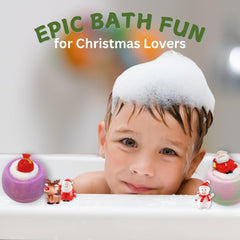 EvolutionUSA natural organic bath bombs for gentle kid-friendly care.