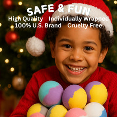 EvolutionUSA organic kids bath bombs use natural ingredients