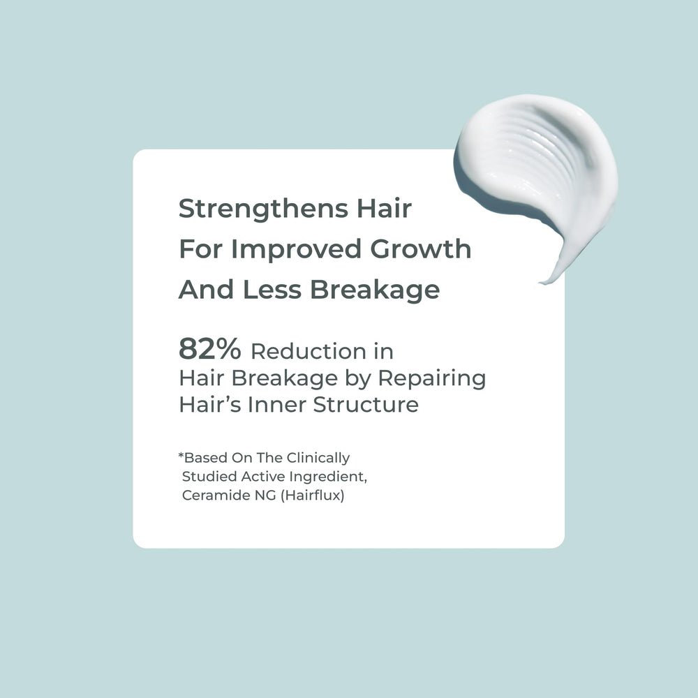Apply to mid-lengths and ends for detangling and softness