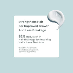 Apply to mid-lengths and ends for detangling and softness