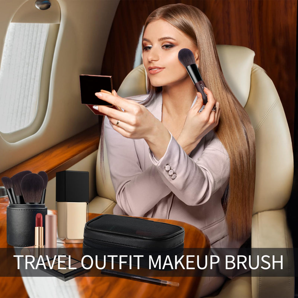 EVRCHGIEA dual-use makeup puffs for foundation and powder on the go