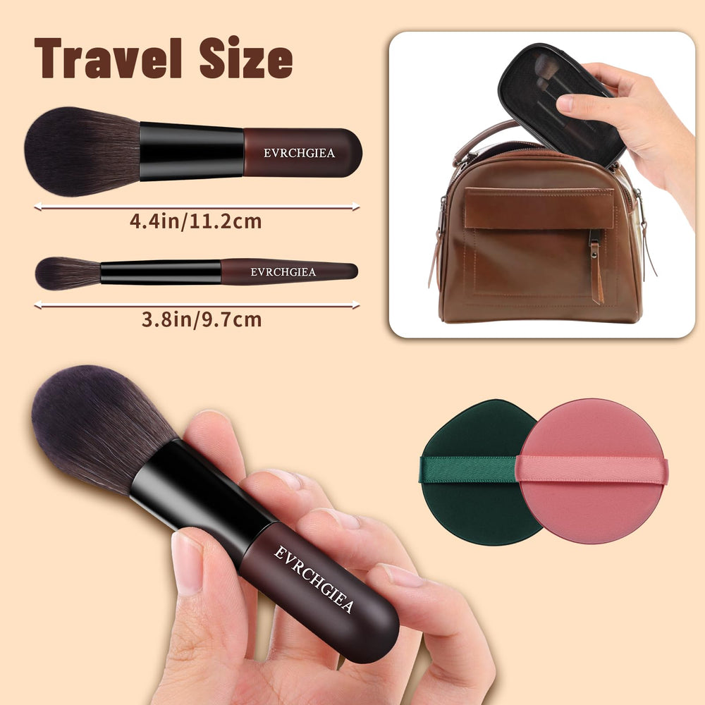 EVRCHGIEA gift-ready makeup brush set ideal for beauty lovers
