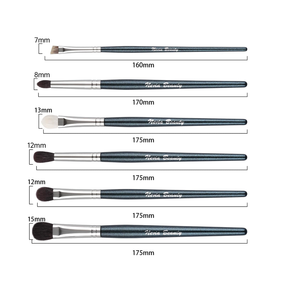 EVRCHGIEA 6-piece kit supports defining, blending and smoky looks for daily routines.