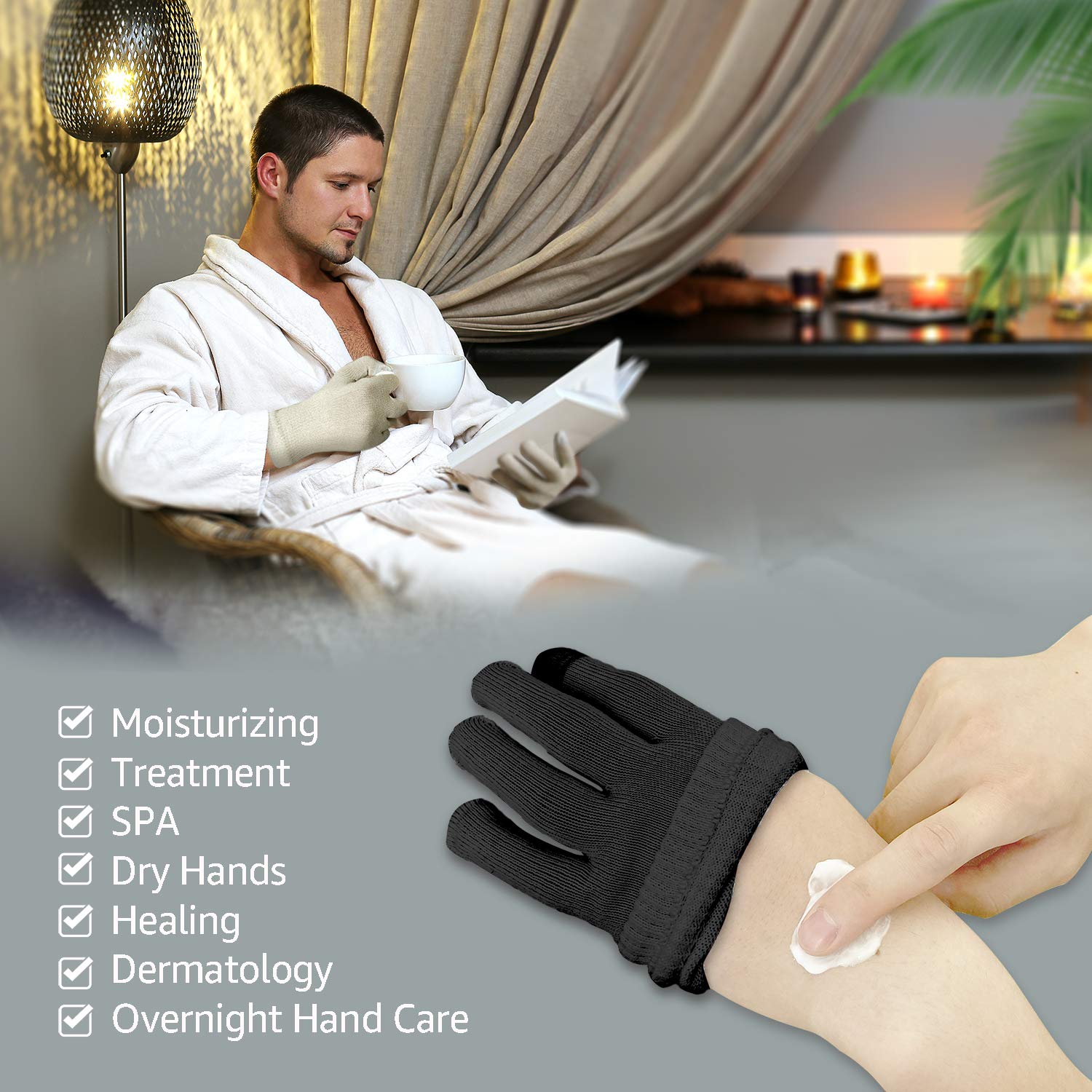 Evridwear gloves' soft breathable fabric provides comfortable wear all day.