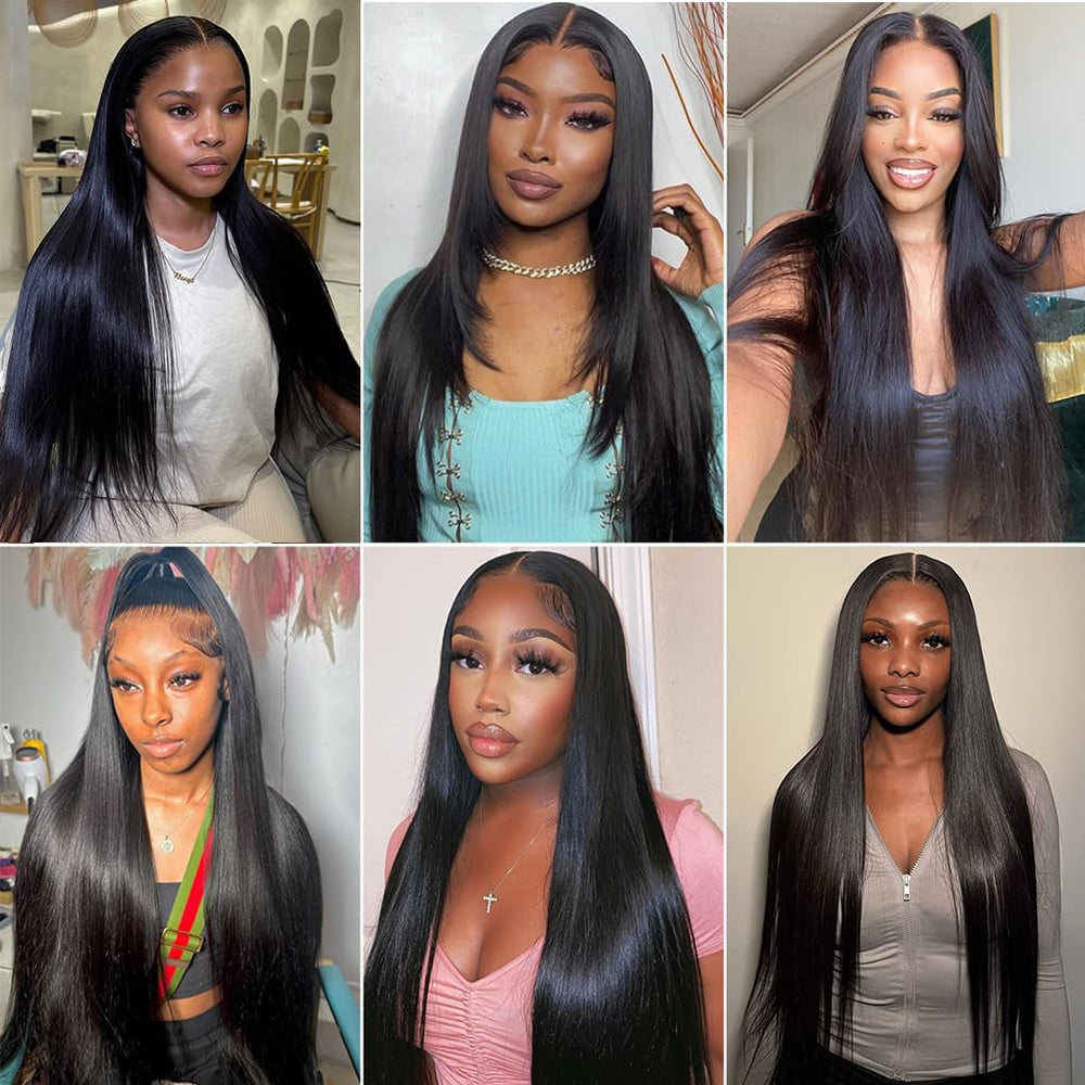 EWOSS 10–28 inch range displays variety for short to long hairstyle options.