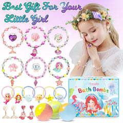 Excalla bath bombs fizz and color water with gentle bubbles.