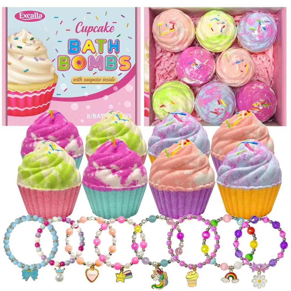 Excalla bath bombs no-stain formula keeps tub clean