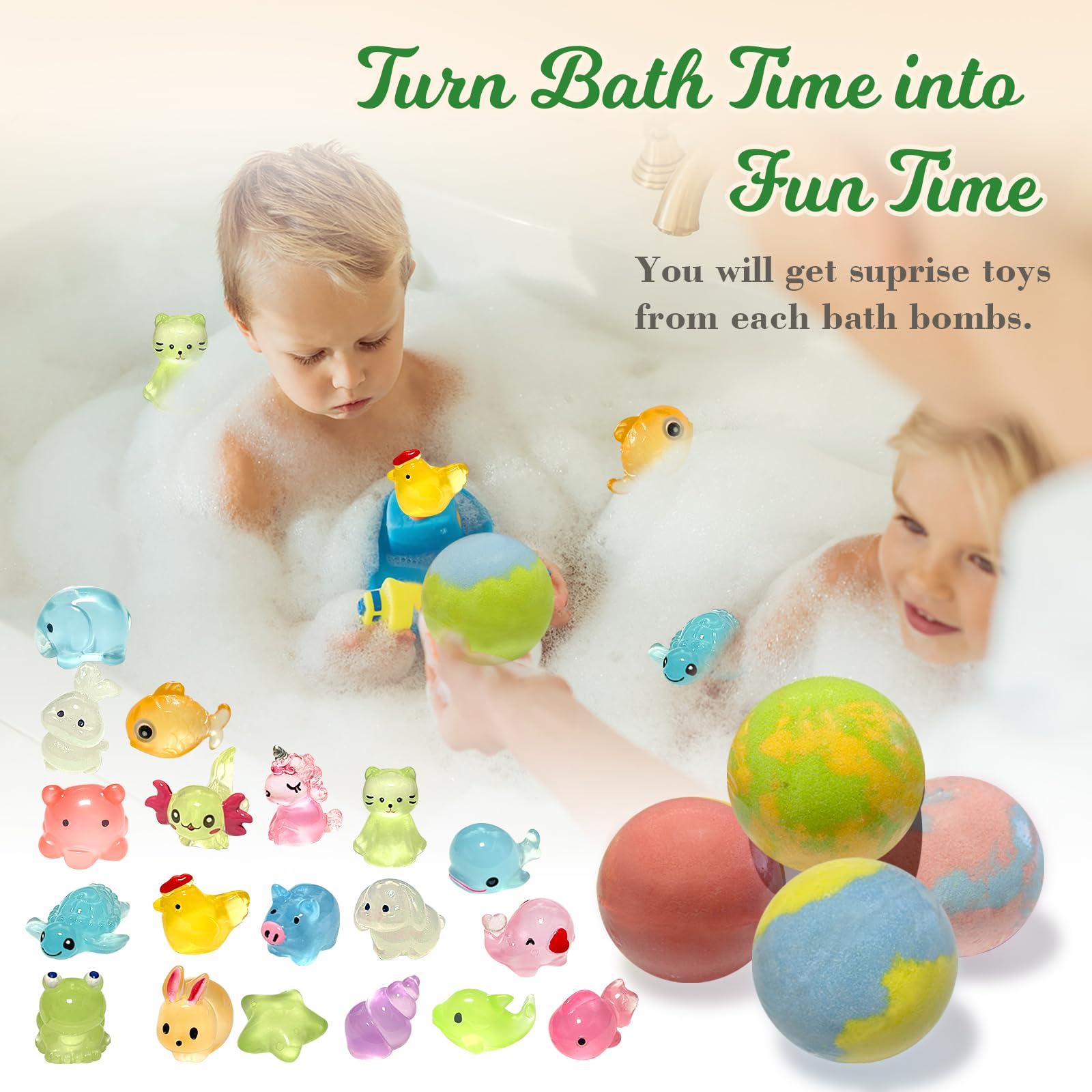 Excalla kid-safe ingredients ensure a gentle, moisturizing soak.