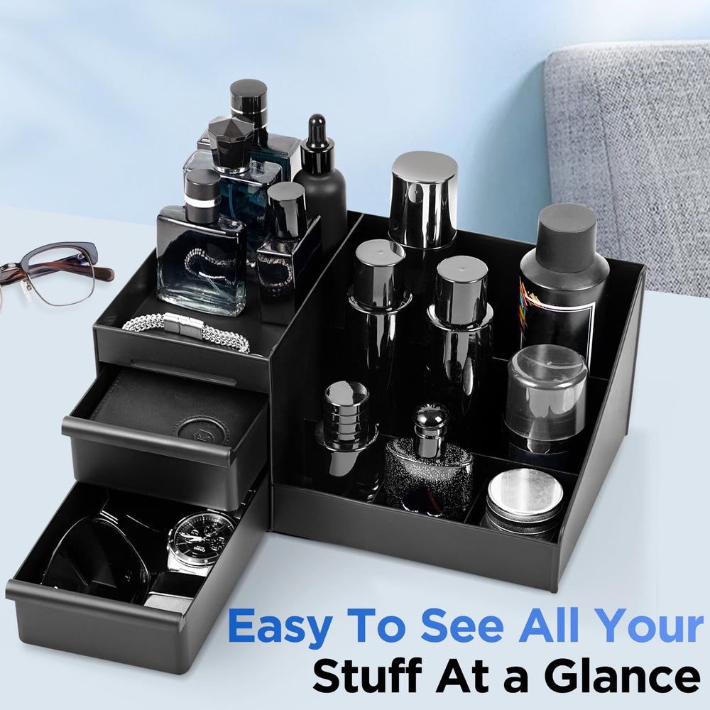 EXIN DECHEN dresser organizer drawers offer deep storage for cosmetics
