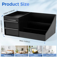 EXIN DECHEN perfume shelves show seven compartments for quick scent choice