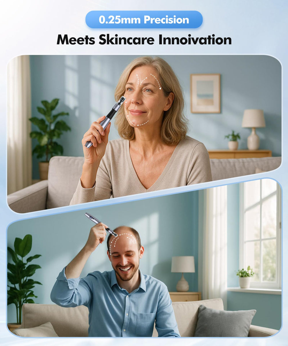 EXODD Derma Roller Kit easy-to-use design supports quick home sessions.