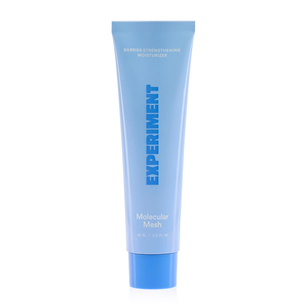 Experiment Molecular Mesh Barrier Repair bottle demonstrates lightweight hydration for sensitive skin.