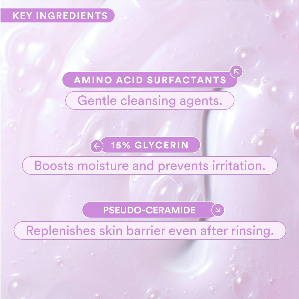Experiment Plasma Wash makeup removal demonstration illustrates gentle cleansing without stinging.