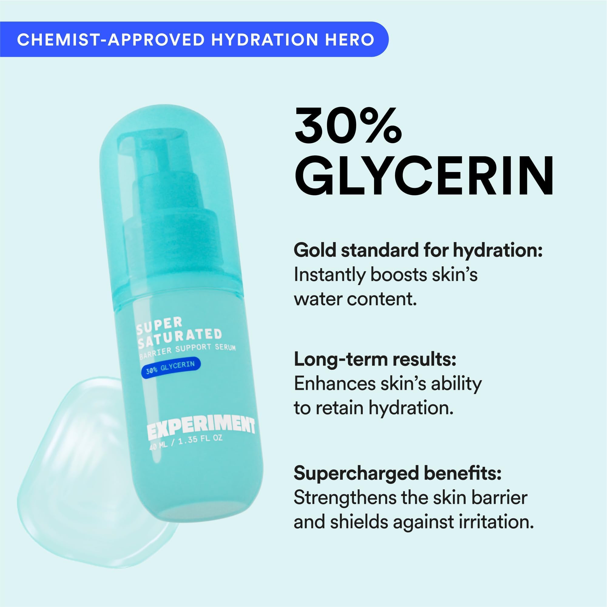 Experiment Vegan formulation label reinforces cruelty-free skincare