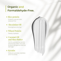 Expert Hair Bio Protein Botox hair close-up shows glossy, manageable strands.