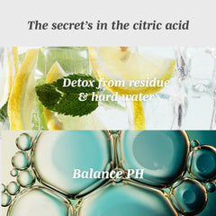 Sulfate-free clarifying detail of Expert Hair shampoo emphasizing gentle cleansing.