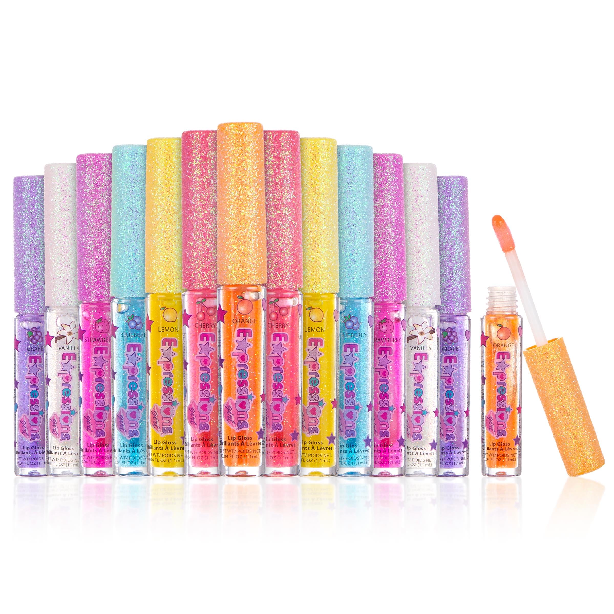 Expressions Girl fruity lip gloss set in gift-ready packaging for playful gifting and playtime