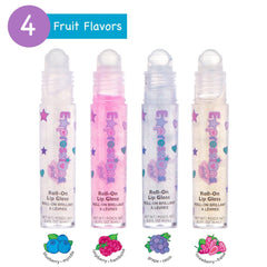 Expressions lip gloss necklace pack gift-ready packaging ideal for party favors.