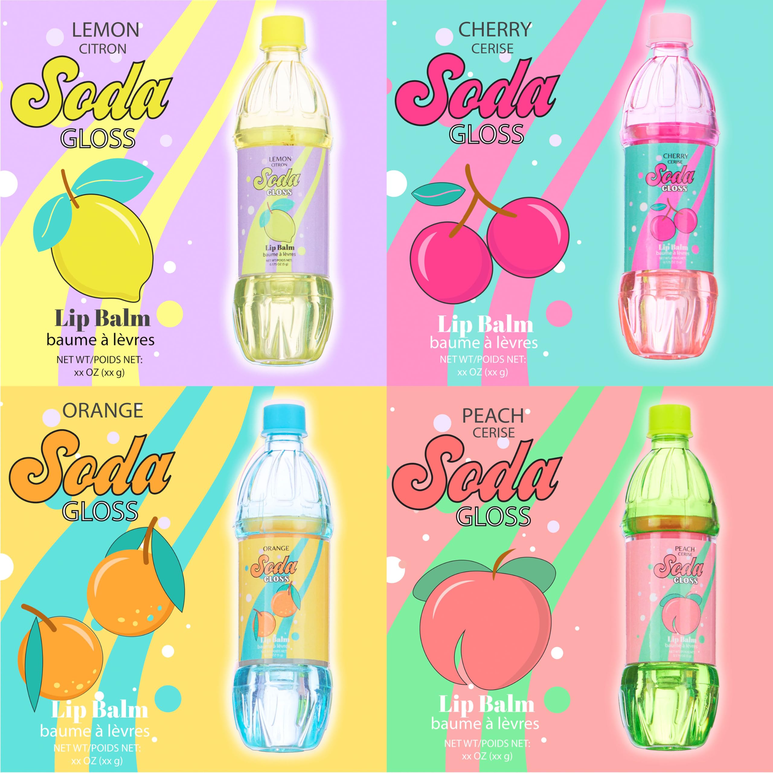 Expressions retractable lip balms offer smooth, convenient one-handed application.