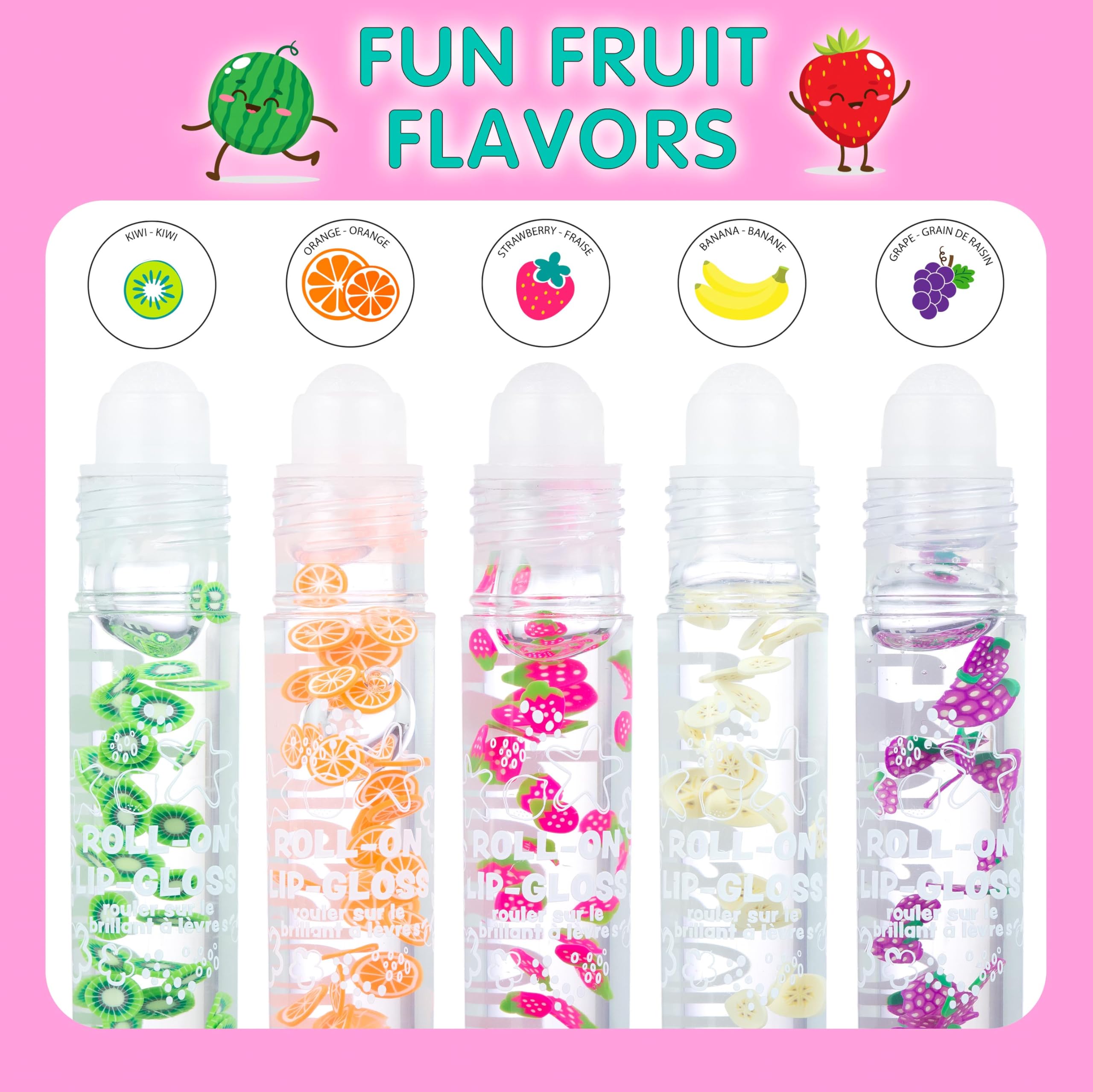 EXPRESSIONS roll-on labial kiwi: hidratación suave para labios sensibles.