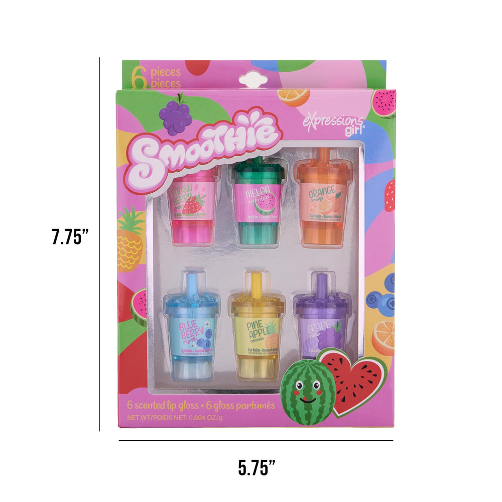 Expressions smoothie lip balm orange in zingy scent and moisture
